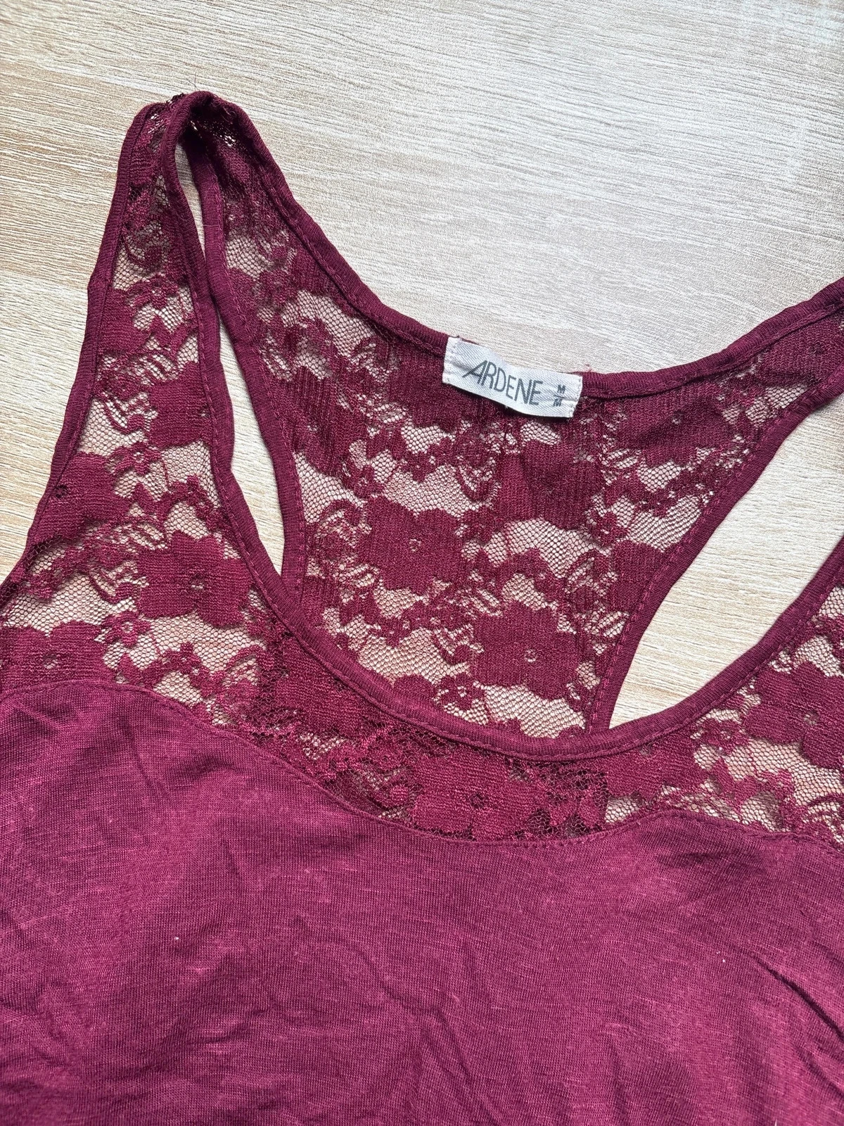 Tanktop met kant detail maat M – photo 3